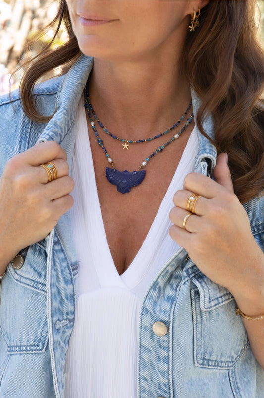 Collier Iro Lapis-Lazuli
