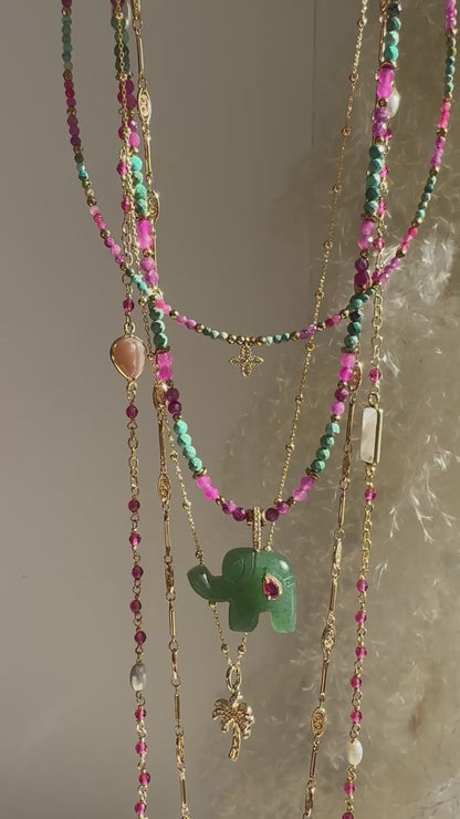 Collier  Nala aventurine